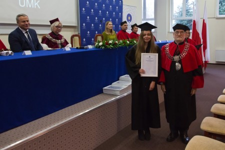 Dyplomatorium Wydziału Farmaceutycznego. Kliknij, aby powiększyć zdjęcie.