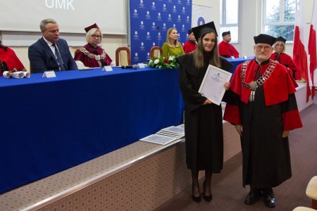 Dyplomatorium Wydziału Farmaceutycznego. Kliknij, aby powiększyć zdjęcie.