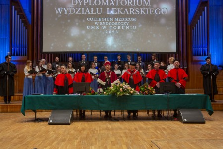 Dyplomatorium Wydziału Lekarskiego. Kliknij, aby powiększyć zdjęcie.