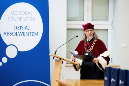 Inauguracja roku akademickiego 2024/25 - kadr. Kliknij, aby powiększyć zdjęcie.