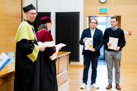 Inauguracja roku akademickiego 2024/25 - kadr. Kliknij, aby powiększyć zdjęcie.