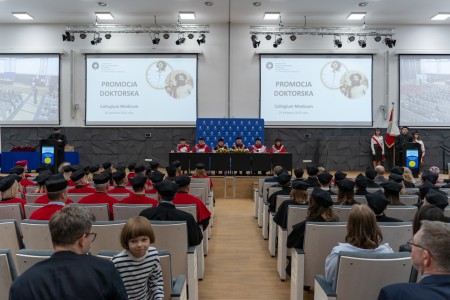 Uroczysta Promocja Doktorska . Kliknij, aby powiększyć zdjęcie.