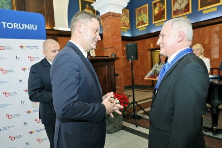 „Sapientia et Veritas” dla prof. Jana Styczyńskiego. Kliknij, aby powiększyć zdjęcie.