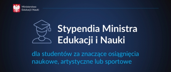 Pani inż. Alicja Tymczewska  otrzymała Stypendium Ministra Edukacji i Nauki na rok akademicki 2020/2021 