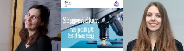 Dr inż. Dobrochna Rabiej-Kozioł i mgr inż. Alicja Tymczewska uzyskały stypendium SSHN Rządu Francuskiego na pobyt badawczy we francuskich jednostkach naukowych