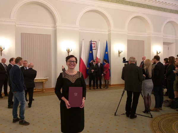 Nominacja profesorska Pani prof. dr hab. Aleksandry Barbary Szydłowskiej?Czerniak