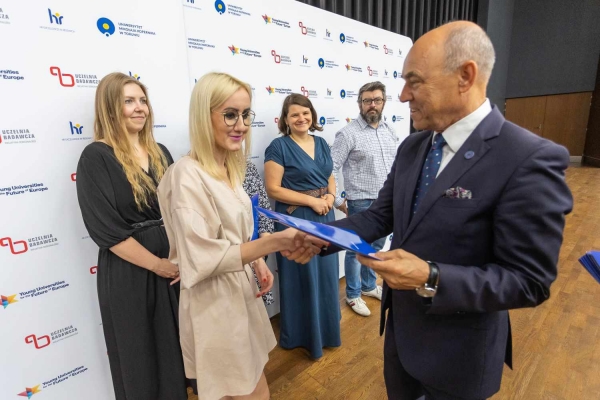 Uroczystość wręczenia nagród i wyróżnień rektora UMK dla pracowników niebędących nauczycielami akademickimi