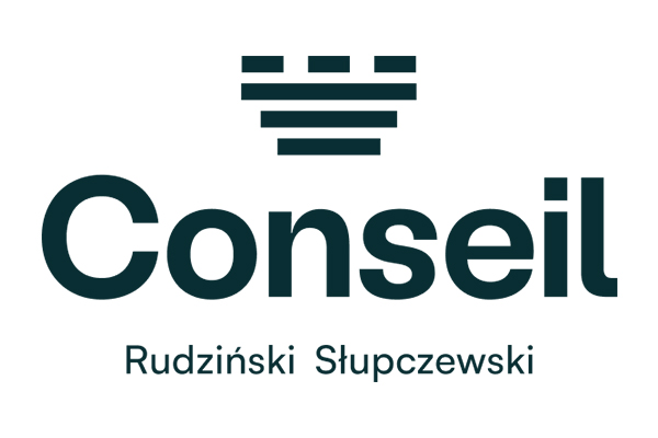 na grafice logo kancelarii CONSEIL