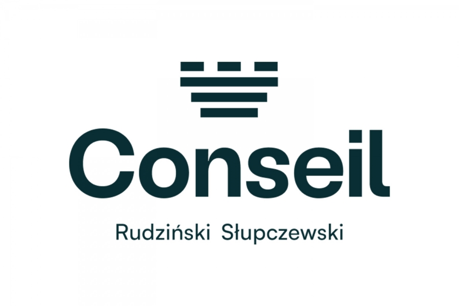 na grafice logo kancelarii CONSEIL