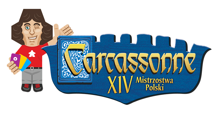 na grafice napis: Carcassonne XIV Mistrzostwa Polski