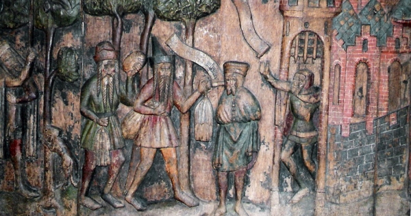 Stralsund, right panel of the Riga traders' pew