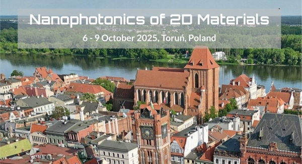 Panorama of the Old Town of Toruń with the name and date of the conference