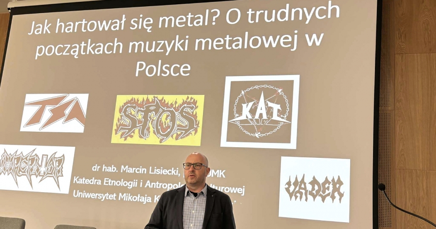 Prof. Marcin Lisiecki na konferencji Kultury muzyki popularnej III: Miejsca i materie